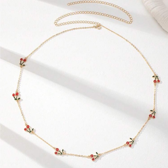 Cherry belly chain A1223 - Picture 2 of 4